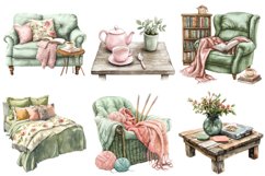 Cozy Sweet Home Clipart Product Image 2