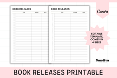 New Book Releases Printable 1 | Books To Buy Tracker Product Image 1