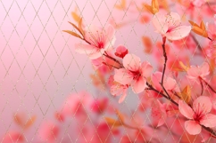 Pink Flowers Background, Purple Hydrangea Background Designs Product Image 5