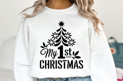 My 1st Christmas Svg | Christmas svg | Shirt Svg Product Image 5