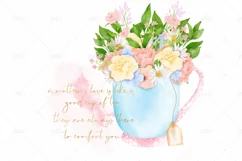 A Mother's Love Is Like A Good Cup Of Tea | Motherhood PNG Product Image 2