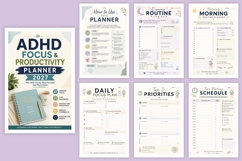 ADHD Focus &amp; Productivity Planner 2027 Product Image 5
