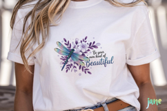 Inspirational Quotes Dragonfly PNG Product Image 2