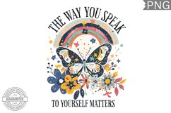 The Way You Speak - Boho Retro Sublimation PNG Design Product Image 1