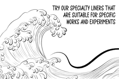 130 Fine Liners For Procreate, Micron Brushes Procreate Product Image 5
