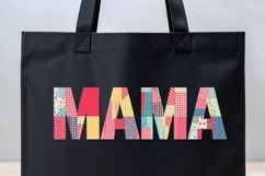 Vol. 29 Patchwork Fabric Mama - PNG Product Image 5