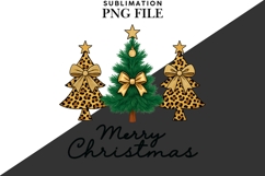Christmas trees png design for T-shirts Product Image 2