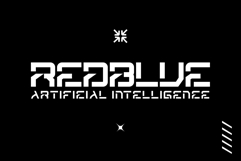 HEXRA Futuristic Display Typeface Product Image 5