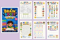 Brain Boost Activity Workbook for Kids Product Image 5