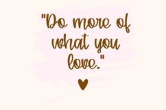 Kind Flow - Handwritten Script Font Product Image 5