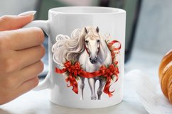 Christmas Horses Clipart, Christmas Horses Clipart Product Image 5