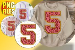 5 Doodle Letter Valentine Festive Bright Spirit! Product Image 1