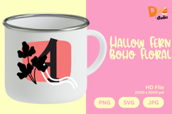 Hallow Fern Boho Floral Monogram Product Image 1