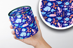 Sea Life Seamless Patterns Product Image 7