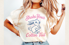 Funny Easter Animal Quotes SVG PNG, Bunny Chick Goose Shirt Product Image 7