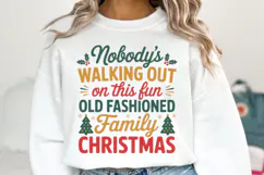Old Fashioned Family Christmas Svg | Christmas | Shirt Svg Product Image 5