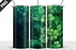 3D St Patrick&#039;s Day Tumbler Wrap| Sublimation Design Product Image 2