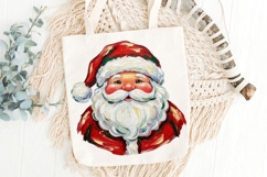 Santa Claus sublimation Png, Vintage Christmas Santa Png. Product Image 5