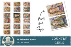Country Girls Junk Journal Pages Product Image 5