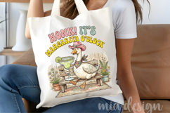 Margarita O'Clock PNG Funny Cowboy Goose Summer Sublimation Product Image 4