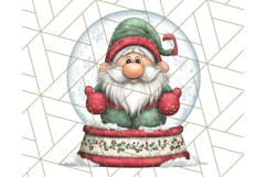 Christmas Gnome Clipart, Holiday Gnomes PNG Illustrations Product Image 5