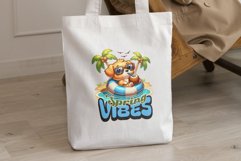 Spring Vibes T-Shirt Design PNG Product Image 5