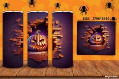 Halloween Tumbler Wrap Bundle | 20 Oz | Sublimation Product Image 6