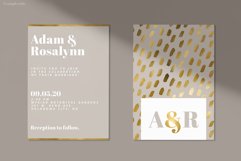 Tan Mint &amp; Gold Digital Paper Product Image 4