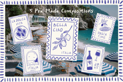 Whimsical Coastal Italy Vibe 120 Product Image 8