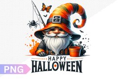 Happy Halloween - Halloween Sublimation PNG Design Product Image 1