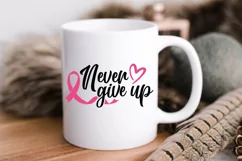 Cancer ribbon svg, Angel svg, Peace love cure svg Product Image 4