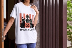 Vintage Halloween PNG Bundle 12 Retro Sublimation Designs Product Image 5