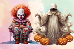 Halloween Costume Sublimation Clipart Bundle, Halloween PNG Product Image 6