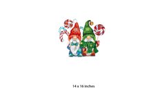 Two gnomes with christmas candies. Product Image 3