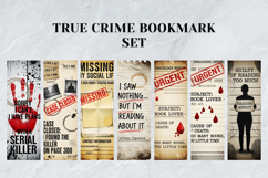True Crime Bookmark Set,Mystery &amp; Crime Scene Bookmarks Product Image 5