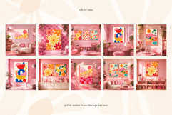 50 Girly Pink Aesthetic Frame Mockup Product Image 5