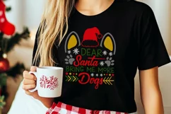Dear Santa Bring Me More Dogs Svg, Christmas Dog Mom Svg. Product Image 4