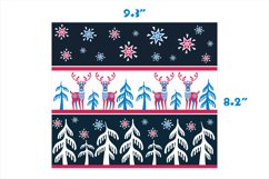 Straight Tumbler Wrap 20oz | Christmas Sublimation Bundle Product Image 5