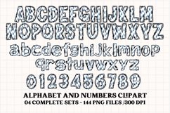 Father’s Day Alphabet clipart, father’s day letters doodle Product Image 5