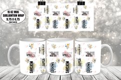 Funny Mug Wrap Sublimation, Funny Mug Design Product Image 1