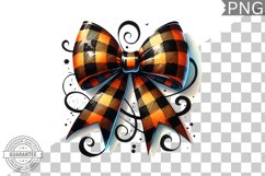Fall Autumn Coquette Bow - High-Quality Sublimation Design Product Image 1