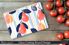 Cutting Board Design | Stripes | pear Product Image 1