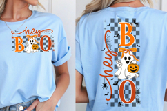 Hey Boo PNG, Halloween PNG, Halloween Sign, Boo Ghost PNG Product Image 5