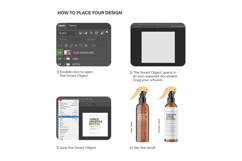 Amber Trigger Spray Bottle - PSD Mockup Product Image 5