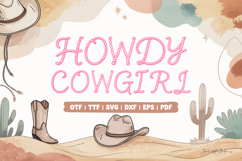 Rope Rider Font Cowboy Rope Font, Western Lasso Letters Product Image 5