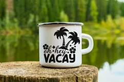 Oh Hey Vacay Svg, Summer Vacation Svg, Summer Beach Svg. Product Image 6