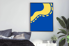 Modern Color Block Wall Art Printable Product Image 5