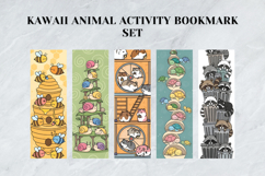 Kawaii Animal Activity Bookmark Set,Cute Hobbies Designs Product Image 5