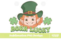 Happy St Patrick's Day PNG DTF Irish Lucky Leprechaun Beer Product Image 1