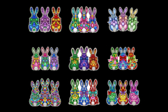 Diamond Easter Bunnies Stickers Product Image 5